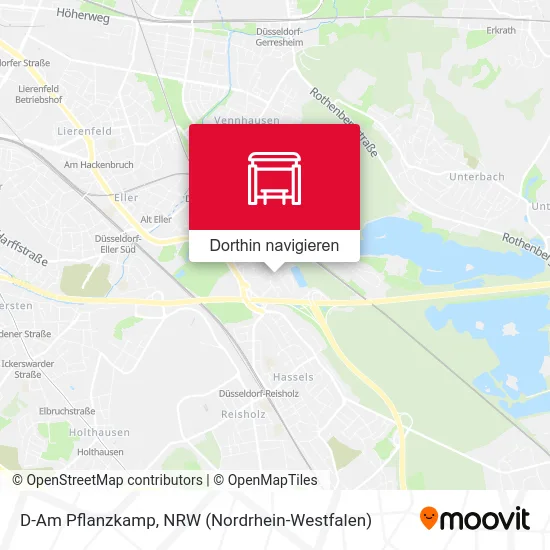 D-Am Pflanzkamp Karte