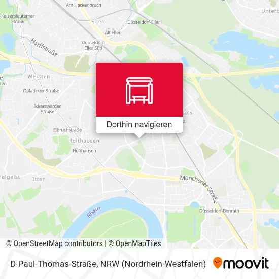 D-Paul-Thomas-Straße Karte