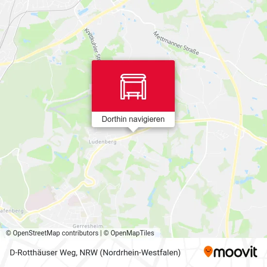 D-Rotthäuser Weg Karte