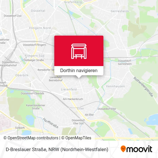 D-Breslauer Straße Karte