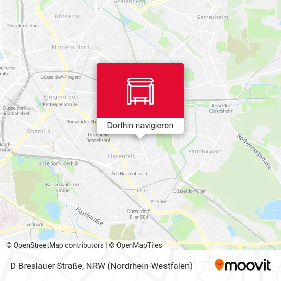 D-Breslauer Straße Karte