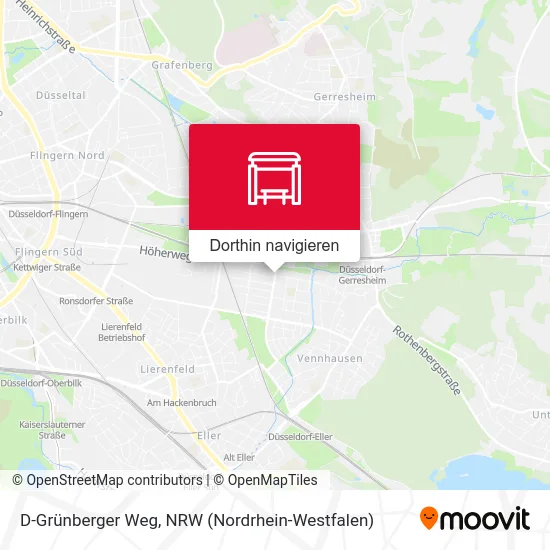 D-Grünberger Weg Karte