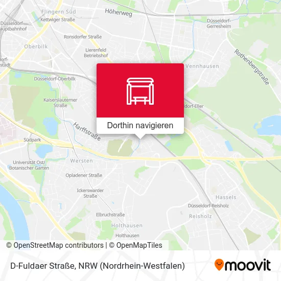 D-Fuldaer Straße Karte