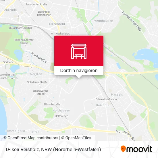 D-Ikea Reisholz Karte