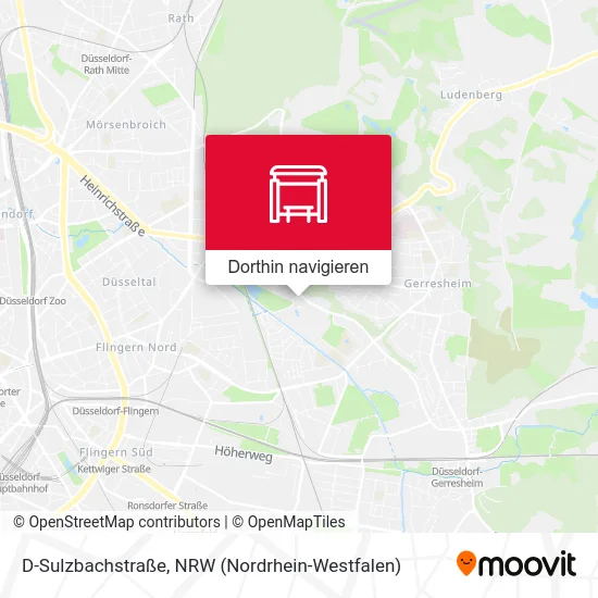D-Sulzbachstraße Karte
