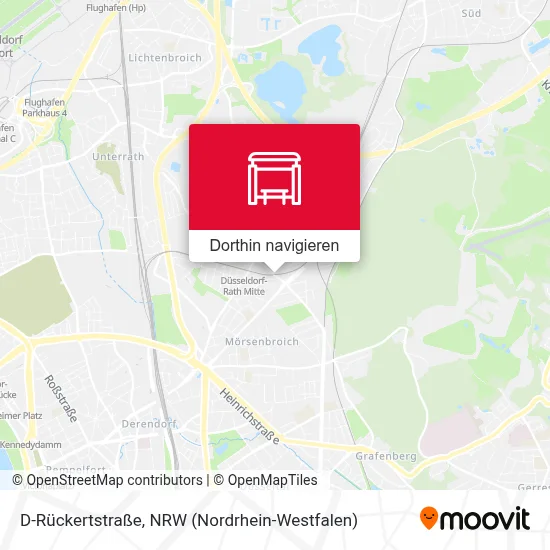 D-Rückertstraße Karte