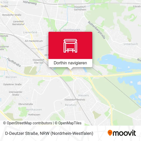 D-Deutzer Straße Karte