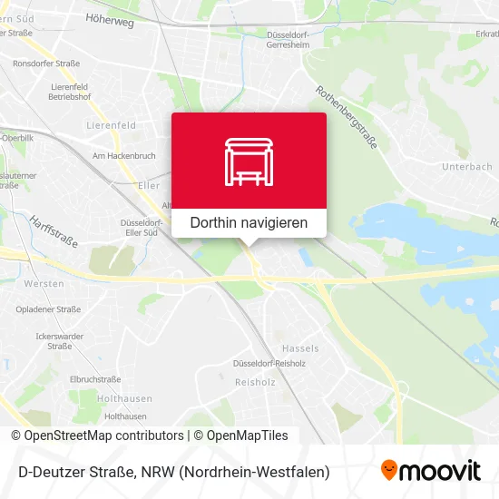 D-Deutzer Straße Karte