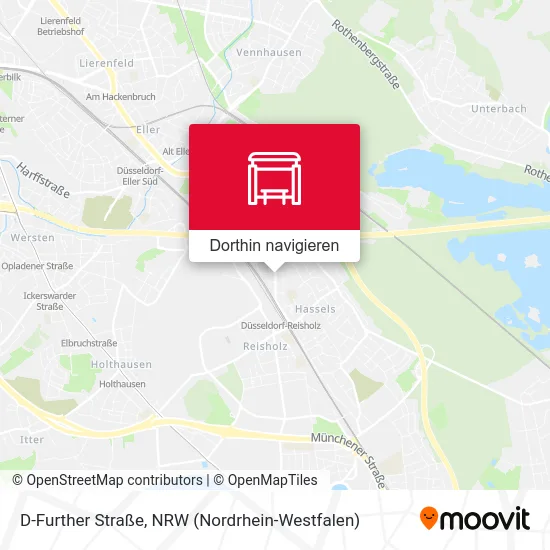 D-Further Straße Karte