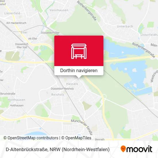 D-Altenbrückstraße Karte