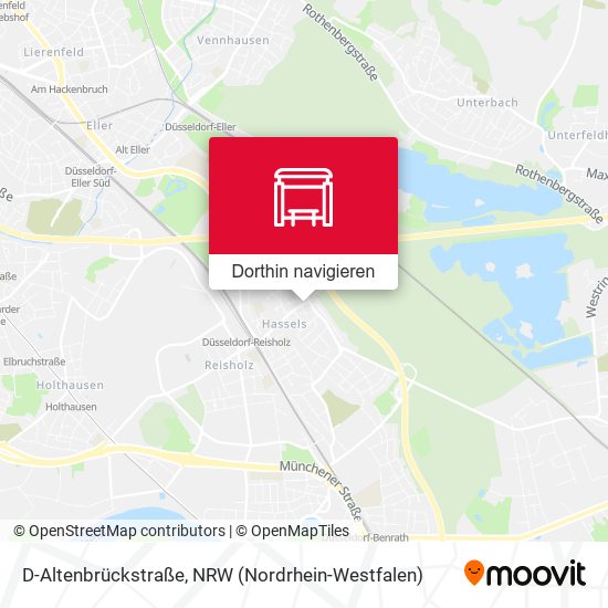 D-Altenbrückstraße Karte