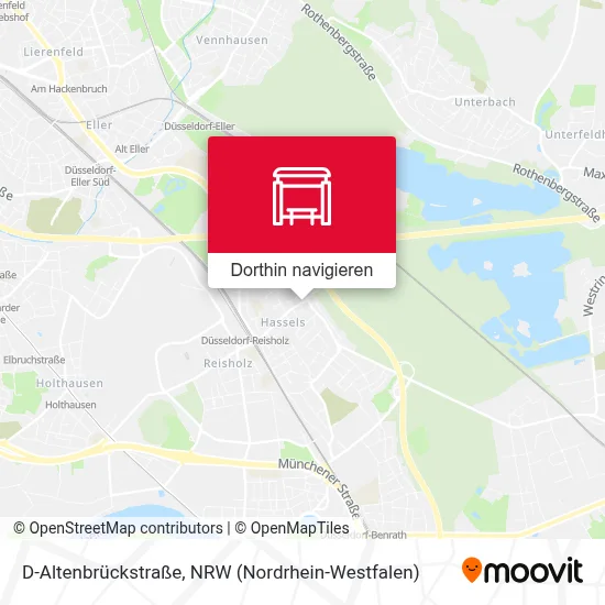 D-Altenbrückstraße Karte