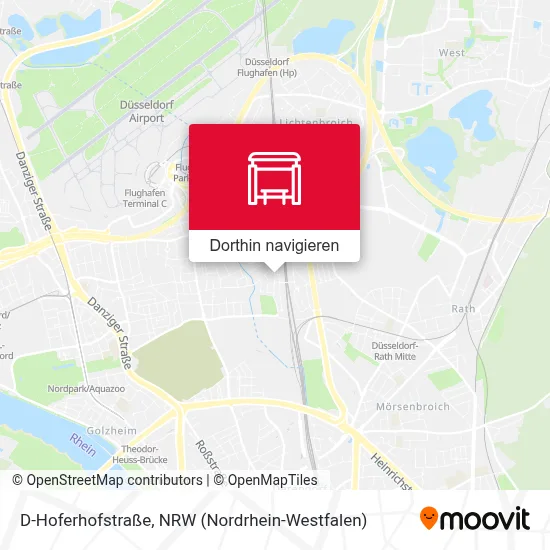 D-Hoferhofstraße Karte