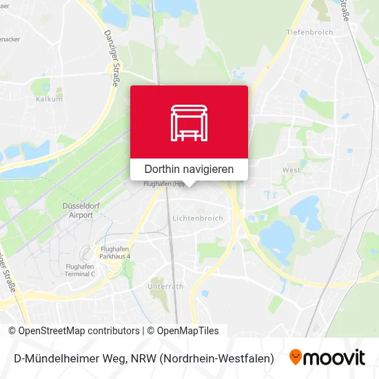 D-Mündelheimer Weg Karte