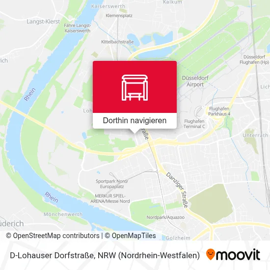 D-Lohauser Dorfstraße Karte