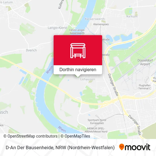 D-An Der Bausenheide Karte