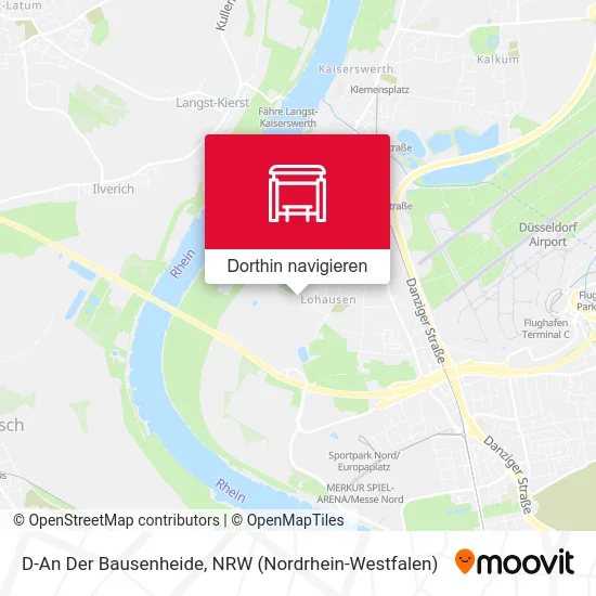 D-An Der Bausenheide Karte