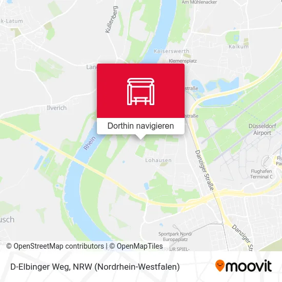 D-Elbinger Weg Karte