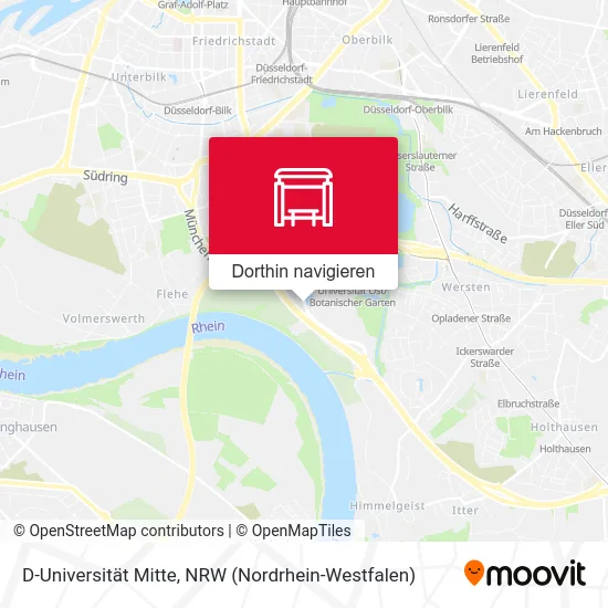 D-Universität Mitte Karte