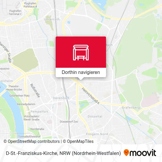 D-St.-Franziskus-Kirche Karte