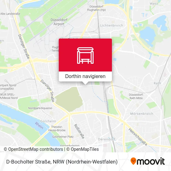 D-Bocholter Straße Karte