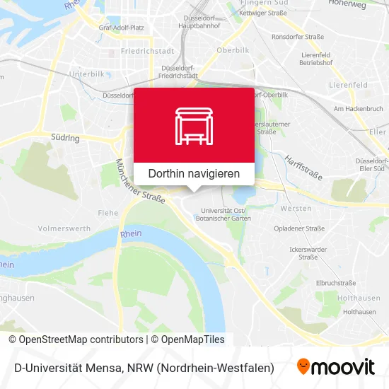 D-Universität Mensa Karte