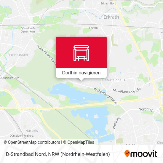 D-Strandbad Nord Karte