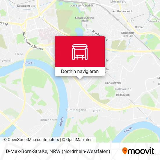 D-Max-Born-Straße Karte