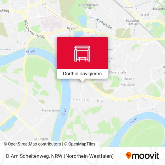 D-Am Scheitenweg Karte