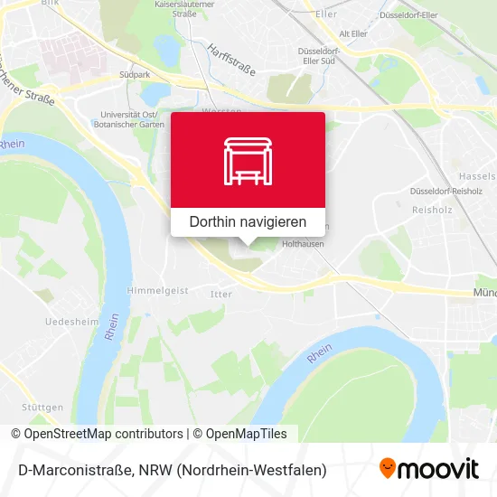 D-Marconistraße Karte