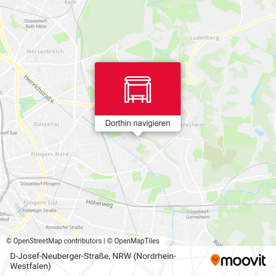 D-Josef-Neuberger-Straße Karte