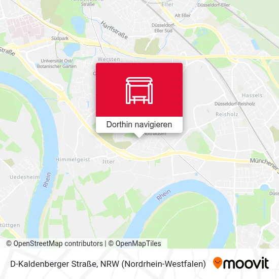 D-Kaldenberger Straße Karte