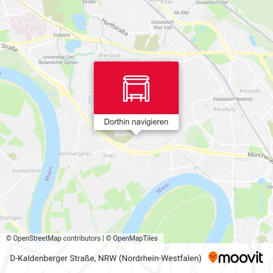 D-Kaldenberger Straße Karte