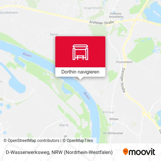 D-Wasserwerksweg Karte