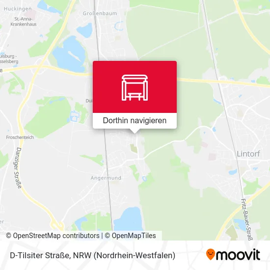 D-Tilsiter Straße Karte