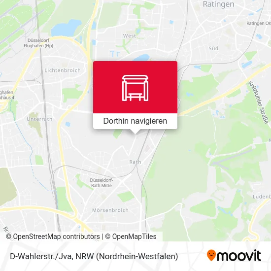 D-Wahlerstr./Jva Karte