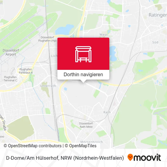 D-Dome/Am Hülserhof Karte