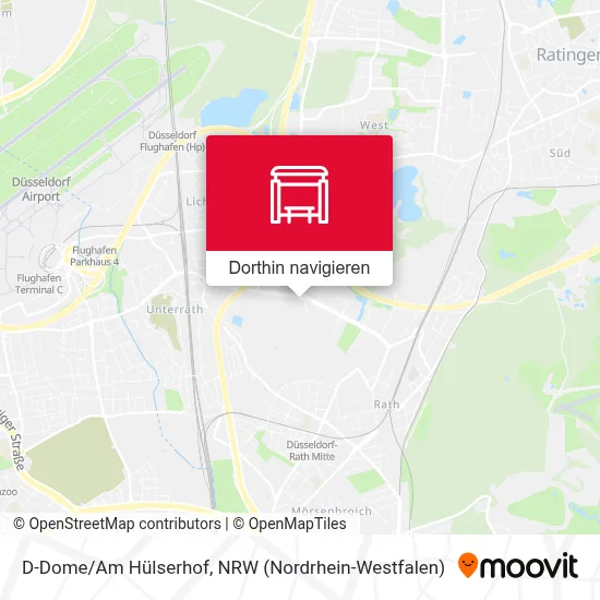 D-Dome/Am Hülserhof Karte
