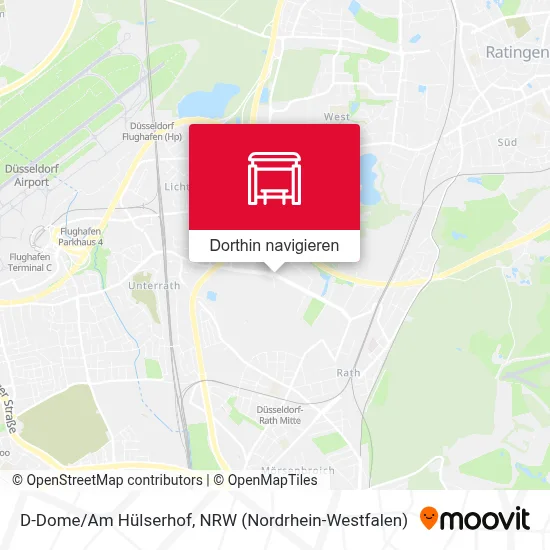 D-Dome/Am Hülserhof Karte