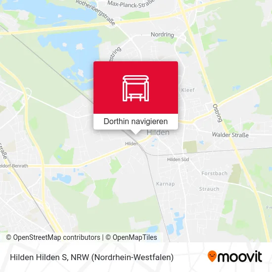 Hilden Hilden S Karte