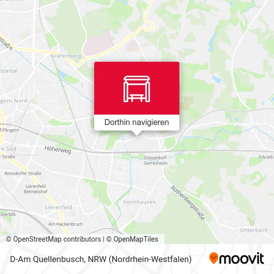 D-Am Quellenbusch Karte