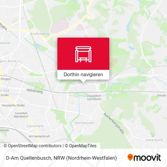 D-Am Quellenbusch Karte