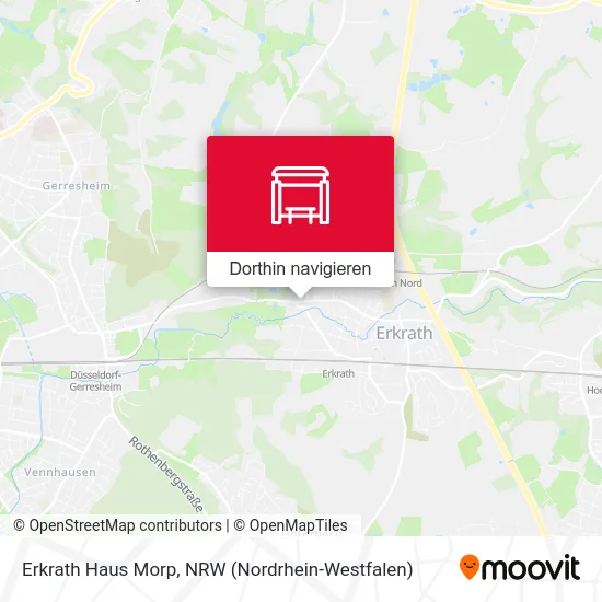 Erkrath Haus Morp Karte