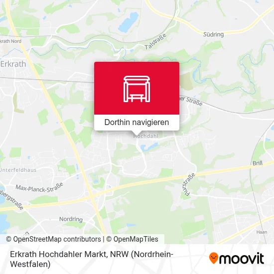 Erkrath Hochdahler Markt Karte