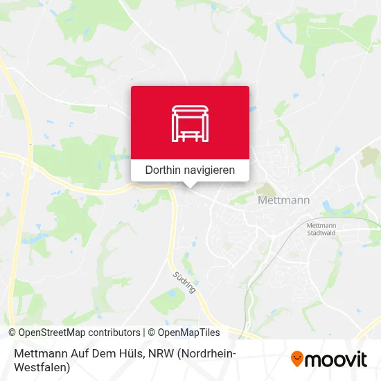 Mettmann Auf Dem Hüls Karte