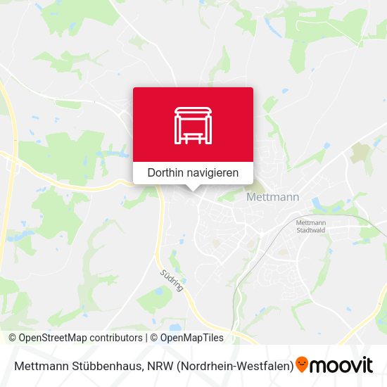 Mettmann Stübbenhaus Karte