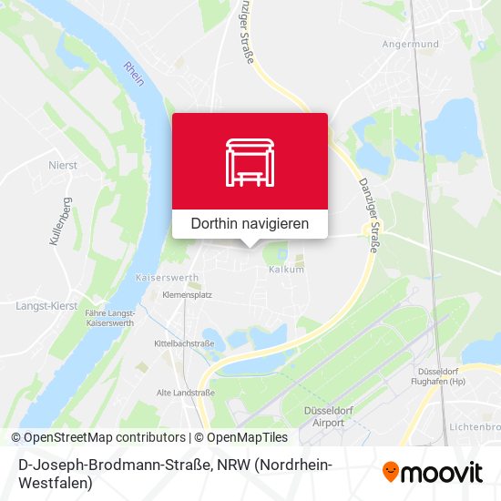 D-Joseph-Brodmann-Straße Karte