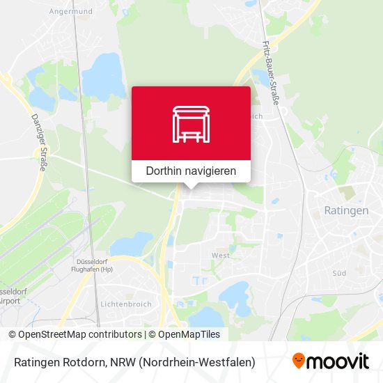 Ratingen Rotdorn Karte