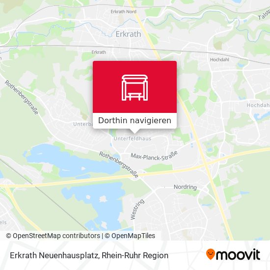 Erkrath Neuenhausplatz Karte