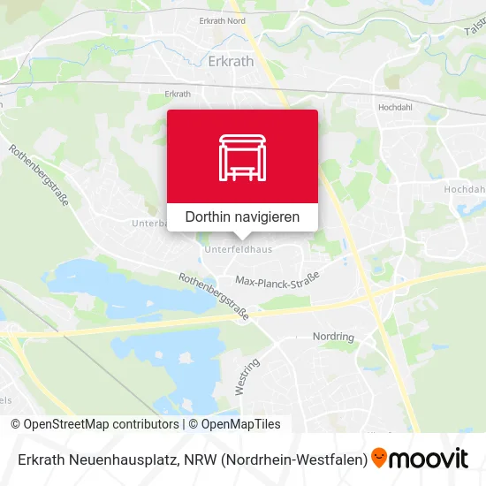 Erkrath Neuenhausplatz Karte